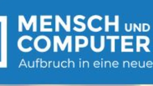 Darstellung des Mensch und Computer Logos